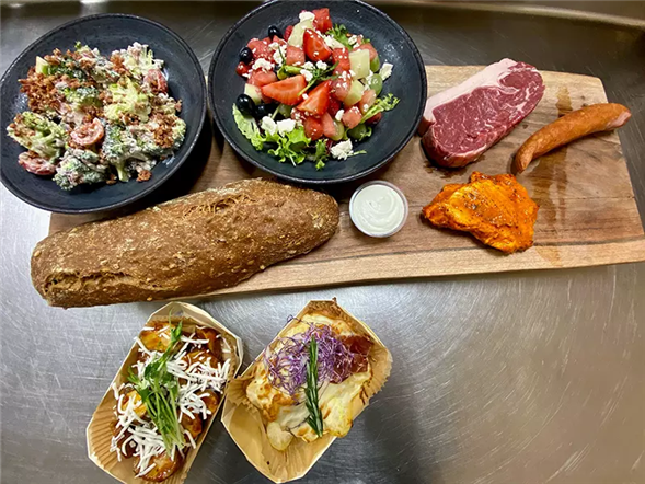 Grill menu delux
